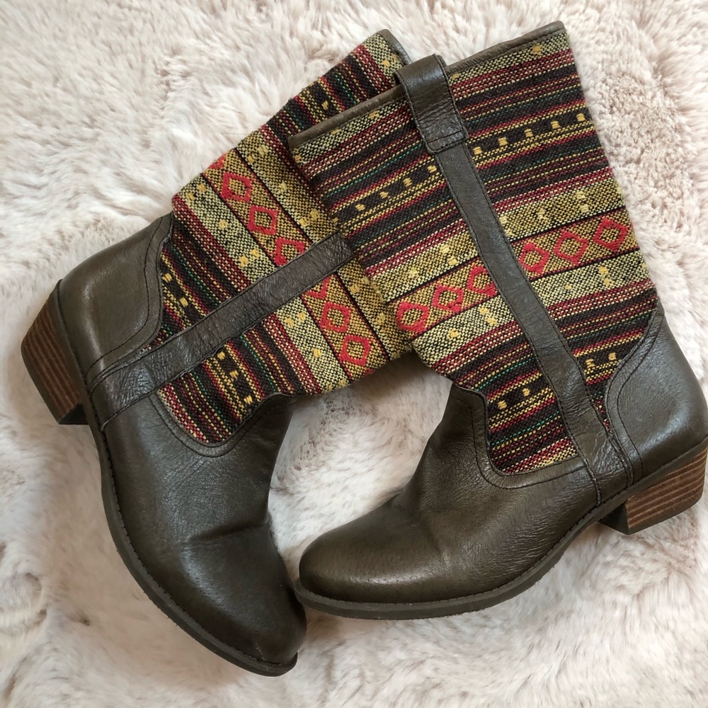 Steve Madden Southwest Aztec/Brown P-Brooks Boot